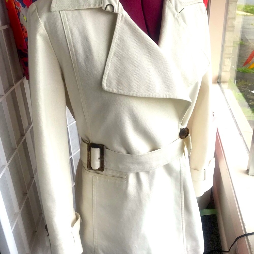 ✨Talbots Belted Cotton jacket✨